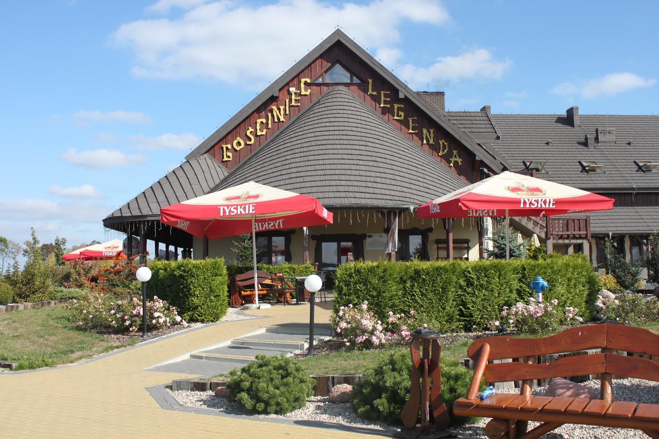 Gosciniec Legenda Hotel Wyszogrod Buitenkant foto